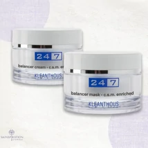 Kleanthous 24/7 Balancer Krém és maszk csomag kombinált bőrre Kleanthous 24/7 Balancer Krém és maszk csomag kombinált bőrre